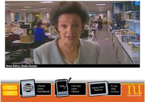 The Be A Reporter Game is an excellent example of educational gaming. You can play the game at NewsU.org.