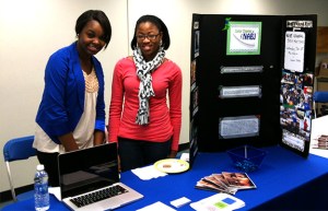 NABJ tabling - photo by Julie Dodd