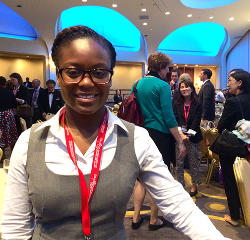 Antionette Rollins at IIE conference