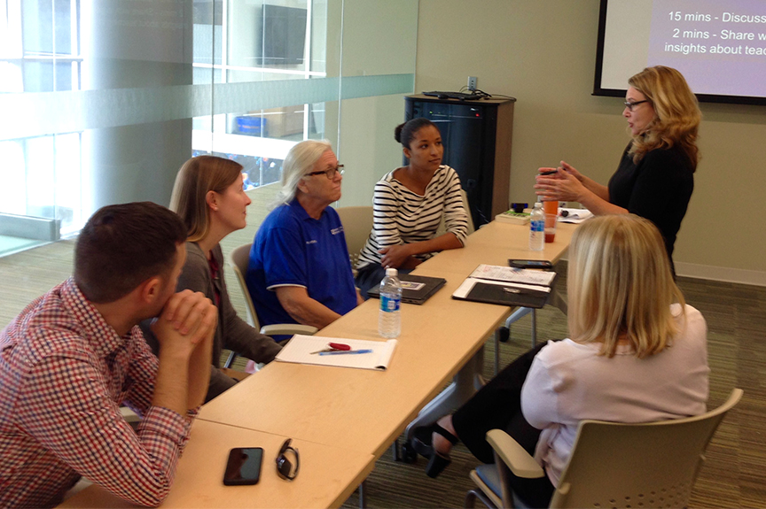 Dr. Christy Carter leds CTSI workshop