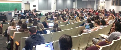 student panel in JOU3109