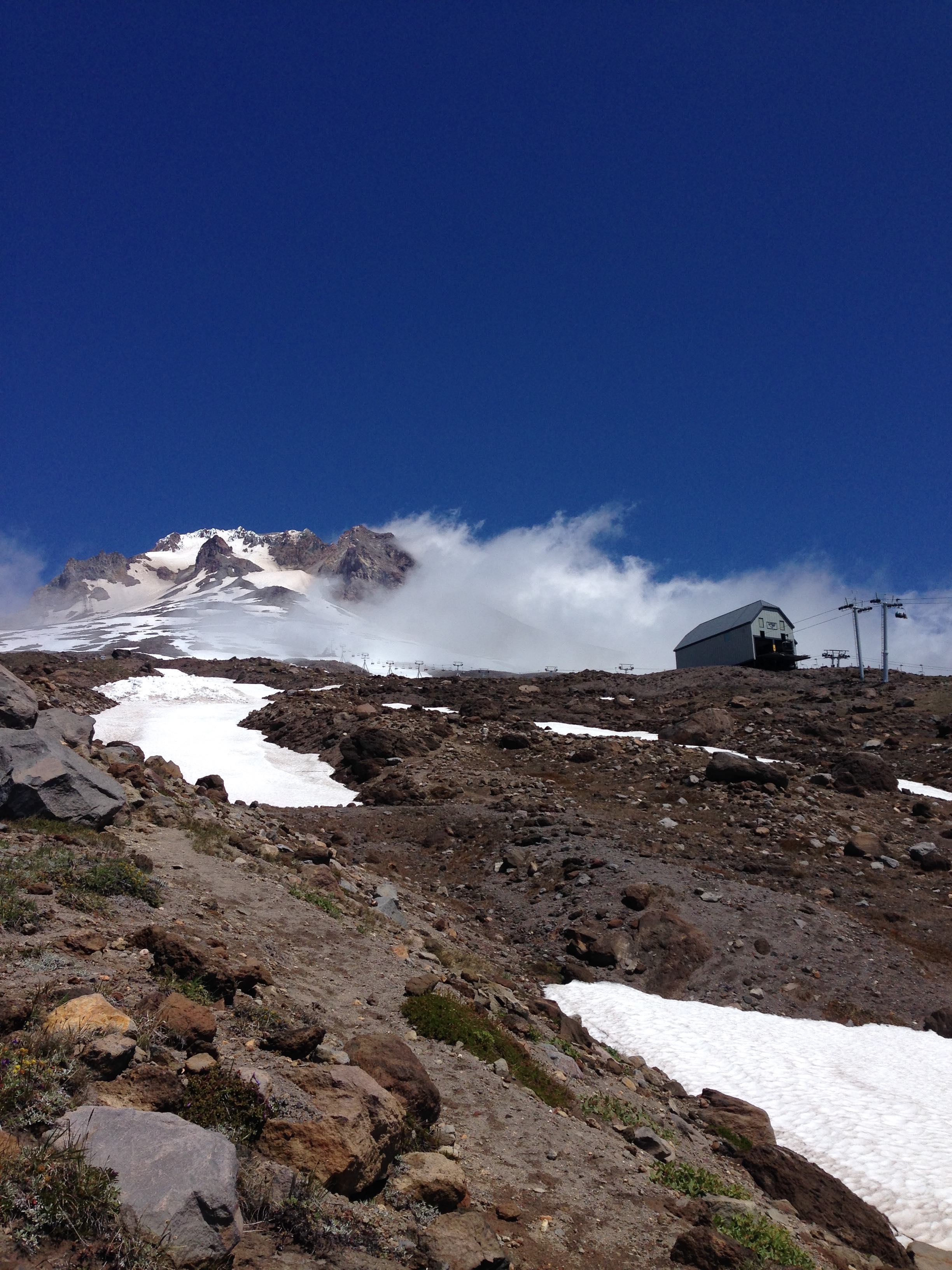 Mount Hood and Magic Mile ski lift