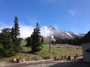 Mt. Hood viewed from Timberline Lodge - photo by Julie Dodd