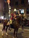 Mounted rider in BCN Three Kings Parade