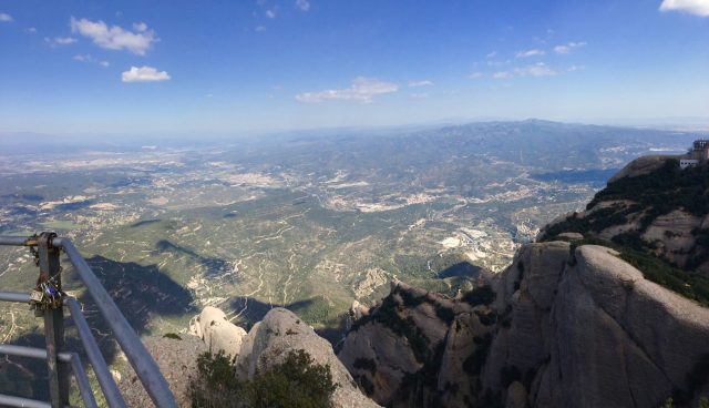 View from Sant Jeroni - photo by Julie Dodd