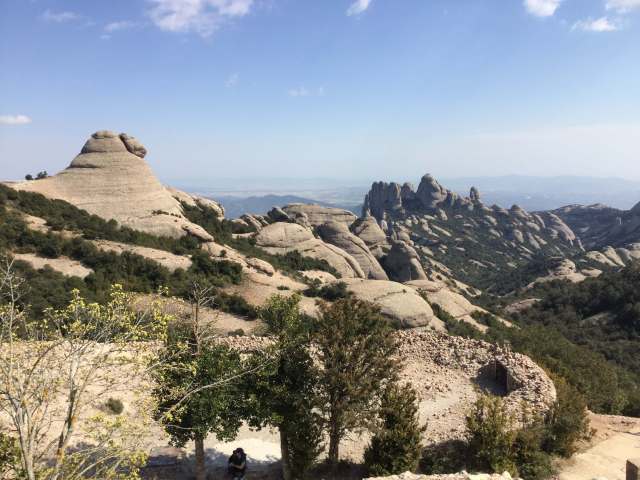 View from Sant Jeroni - photo by Julie Dodd