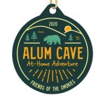 Alum Cave At-Home Adventure finisher medal