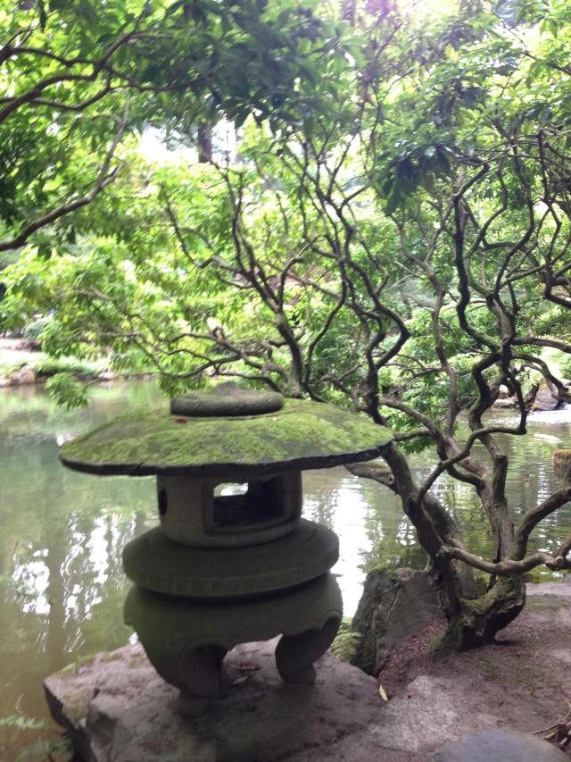 Portland Japanese Garden Peace Lantern - photo by Julie Dodd