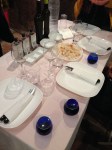 olive oil sampling table