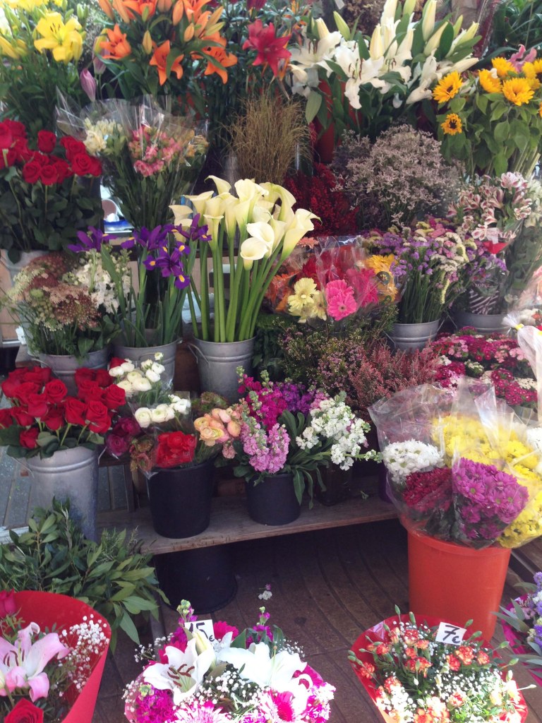 Flower stall on Las Ramblas