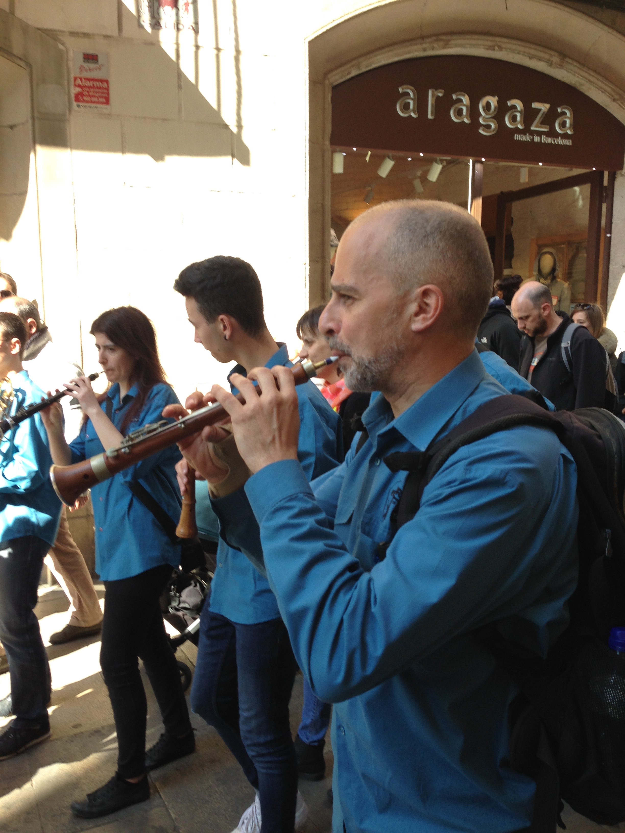 grallas performing in Festes de San Jose Oriol
